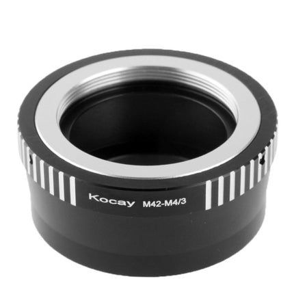 M42 Lens to M4/3 Lens Mount Stepping Ring(Black)-garmade.com