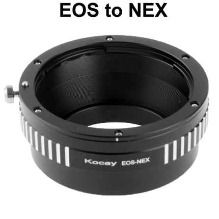 EOS Lens to NEX Lens Mount Stepping Ring(Black)-garmade.com
