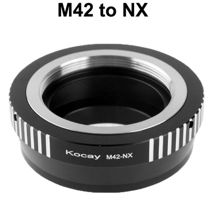 M42 Lens to NX Lens Mount Stepping Ring(Black)-garmade.com