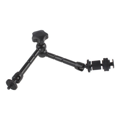 11 inch Articulating Magic Arm for LCD Field Monitor / DSLR Camera / Video lights(Black)-garmade.com