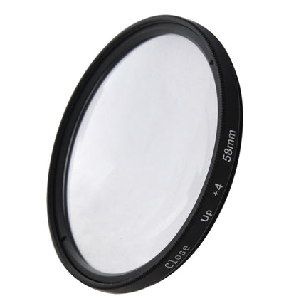 6 in 1 58mm Close-Up Lens Filter Macro Lens Filter + Filter Adapter Ring for GoPro HERO3-garmade.com