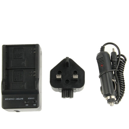 3 in 1 Digital Camera Dual Battery Car Charger for GoPro HERO3+ / 3 AHDBT-201 / AHDBT-301-garmade.com