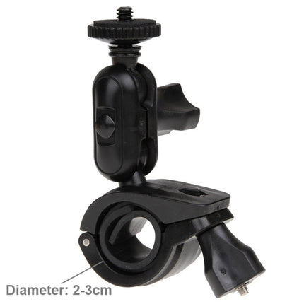 360 Degrees Rotation Bicycle Motorcycle Holder Handlebar Mount with Screw & Tripod Adapter for PULUZ Action Sports Cameras Jaws Flex Clamp Mount for GoPro HERO10 Black / HERO9 Black / HERO8 Black /7 /6 /5 /5 Session /4 Session /4 /3+ /3 /2 /1, DJI Osmo Ac-garmade.com