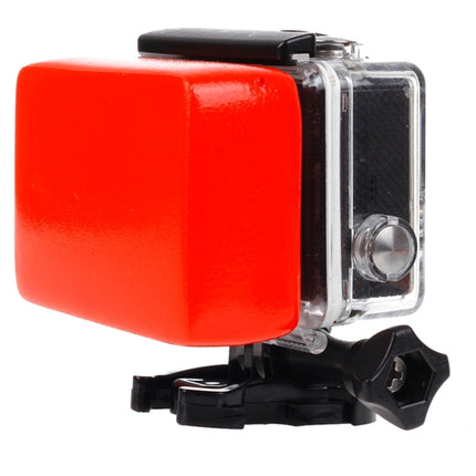 Backdoor Floaty Sponge with Sticker for GoPro HERO10 Black / HERO9 Black / HERO8 Black / HERO7 /6 /5 /4 /3+ /3 /2 /1, Insta360 ONE R, DJI Osmo Action and Other Action Cameras(Red)-garmade.com