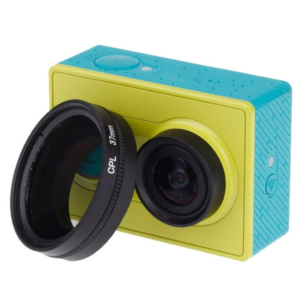 37mm CPL Filter Circular Polarizer Lens Filter with Cap for Xiaomi Xiaoyi 4K+ / 4K, Xiaoyi Lite, Xiaoyi Sport Camera-garmade.com