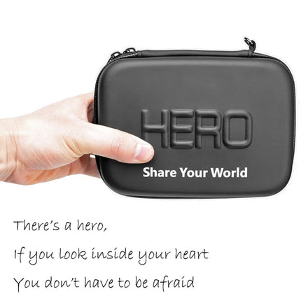 Shockproof Waterproof Portable Travel Case for GoPro HERO10 Black / HERO9 Black / HERO8 Black /7 /6 /5 /4 Session /4 /3+ /3 /2 /1, Puluz U6000 and other Sport Cameras Accessories, Size: 32cm x 22cm x 7cm-garmade.com