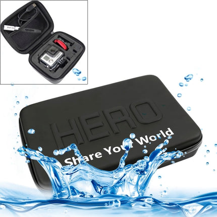 Shockproof Waterproof Portable Travel Case for GoPro HERO10 Black / HERO9 Black / HERO8 Black /7 /6 /5 /4 Session /4 /3+ /3 /2 /1, Puluz U6000 and other Sport Cameras Accessories, Size: 16cm x 12cm x 7cm-garmade.com