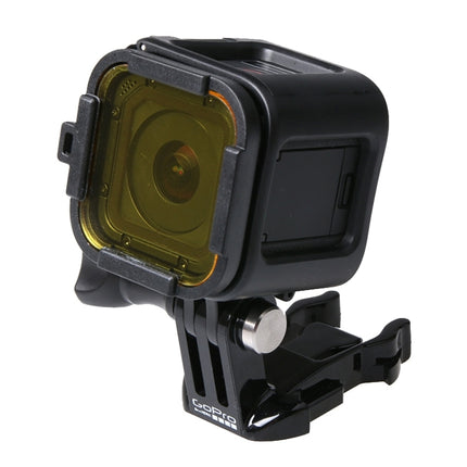 Standard Housing Diving Filter for GoPro HERO5 Session /4 Session(Yellow)-garmade.com