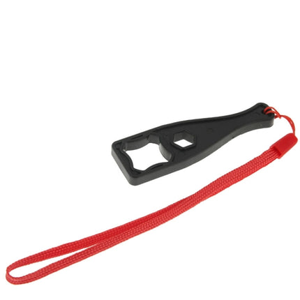 Universal Screw Rod Screw Cap Spanner Wrench Tool with Lanyard for GoPro HERO6 /5 /5 Session /4 Session /4 /3+ /3 /2 /1, Plastic Material-garmade.com