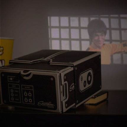 Cardboard Smartphone Projector 2.0 / DIY Mobile Phone Projector Portable Cinema-garmade.com