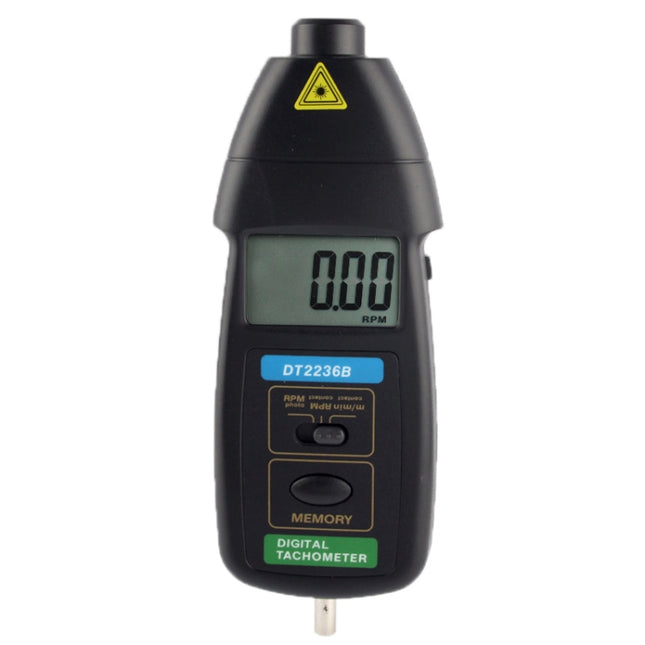 Contact & Non Contact Laser Digital Tachometer (DT2236B)-garmade.com