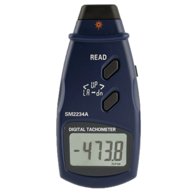 Digital Laser Photo Tachometer Non Contact RPM Tach (SM2234A)-garmade.com