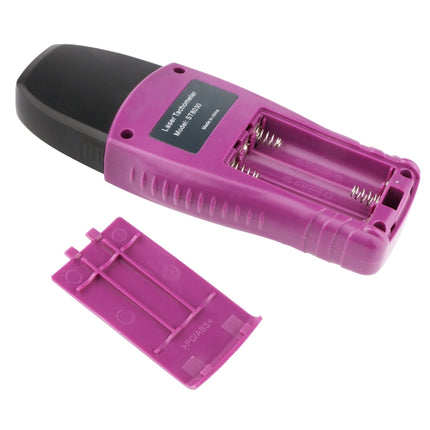 ST8030 Mini Digital Photo Laser Digital Tachometer Non Contact High Accuracy MPU LCD Display(Purple)-garmade.com