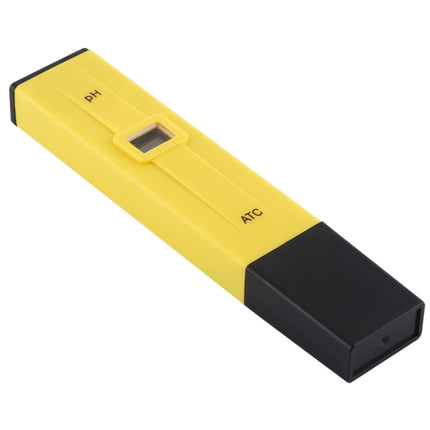 Pocket-sized PH Meter with ATC(Yellow)-garmade.com