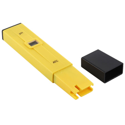 Pocket-sized PH Meter with ATC(Yellow)-garmade.com
