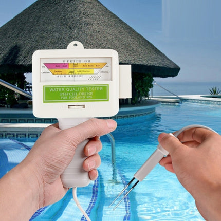 Home Swimming Pool Water PH / CL2 Tester, Cable length: 1.2m-garmade.com
