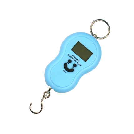 MH-04 LCD Portable Electronic Handheld Hanging Digital Scale, Excluding Batteries(Blue)-garmade.com