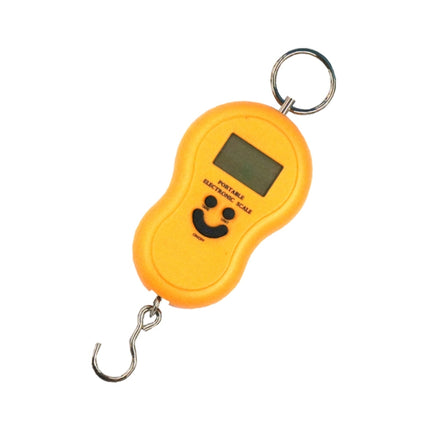 MH-04 LCD Portable Electronic Handheld Hanging Digital Scale, Excluding Batteries(Yellow)-garmade.com
