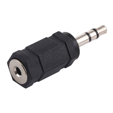3.5mm Male to 2.5mm Female Audio Adapter(Black)-garmade.com