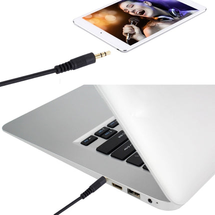 Aux Cable, 3.5mm Male Mini Plug Stereo Audio Cable, Length: 5m (Black + Gold Plated Connector)-garmade.com