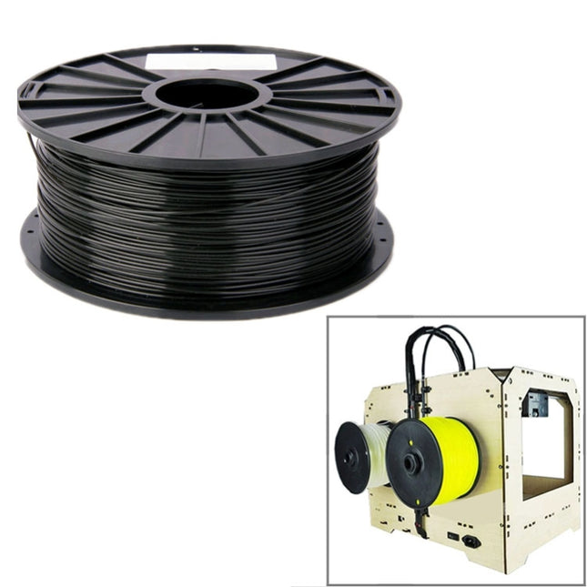 PLA 1.75 mm 3D Printer Filaments(Black)-garmade.com