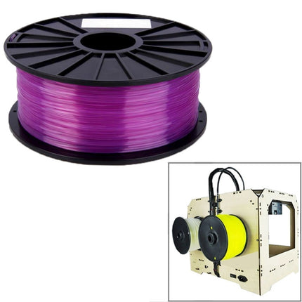 PLA 1.75 mm Transparent 3D Printer Filaments(Purple)-garmade.com