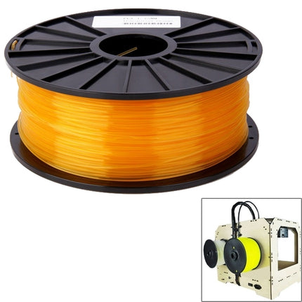PLA 3.0 mm Transparent 3D Printer Filaments, about 115m(Orange)-garmade.com