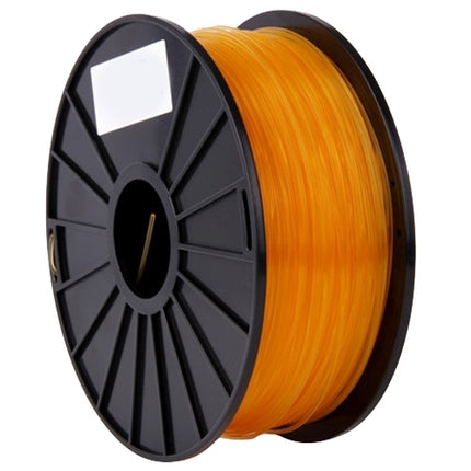PLA 3.0 mm Transparent 3D Printer Filaments, about 115m(Orange)-garmade.com