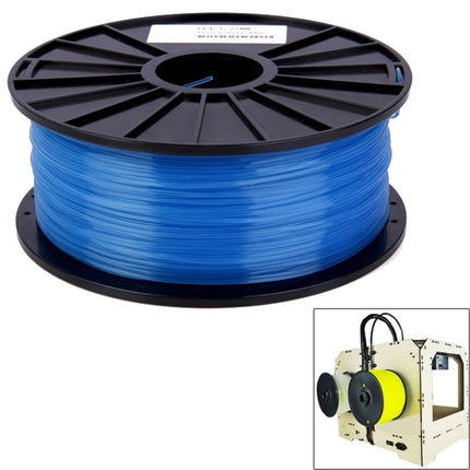 PLA 3.0 mm Transparent 3D Printer Filaments, about 115m(Blue)-garmade.com