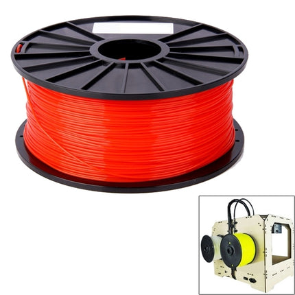 ABS 1.75 mm Color Series 3D Printer Filaments, about 395m(Red)-garmade.com