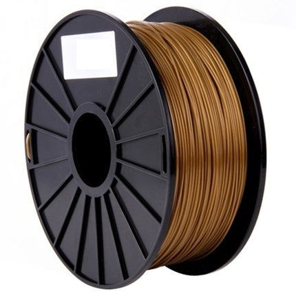 ABS 3.0 mm Color Series 3D Printer Filaments, about 135m(Gold)-garmade.com