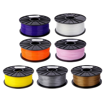 ABS 3.0 mm Color Series 3D Printer Filaments, about 135m(Yellow)-garmade.com