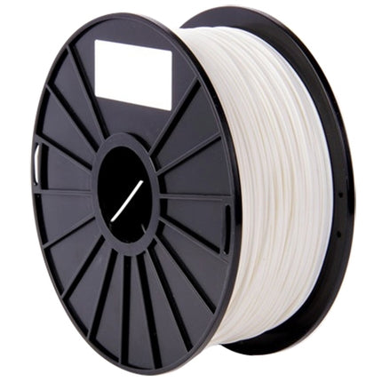 PLA 3.0 mm Color Series 3D Printer Filaments, about 115m(White)-garmade.com