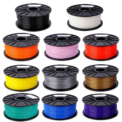 PLA 3.0 mm Color Series 3D Printer Filaments, about 115m(Yellow)-garmade.com