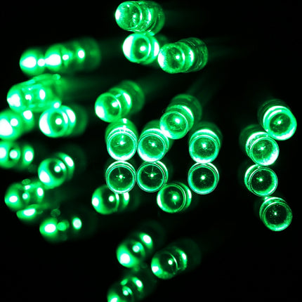 3m String Decoration Light, For Christmas Party, 30 LED, 2-Mode Flash, Battery Powered(Green Light)-garmade.com