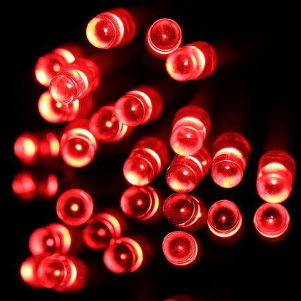3m String Decoration Light, For Christmas Party, 30 LED, 2-Mode Flash, Battery Powered(Red Light)-garmade.com