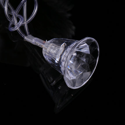 7m Bell Pendants Decoration String Lights, 30-LED Multi-Colored Light (AC 220V / EU Plug)(Transparent)-garmade.com