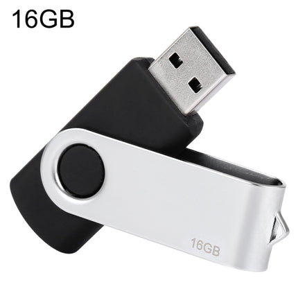 16GB Twister USB 2.0 Flash Disk(Black)-garmade.com