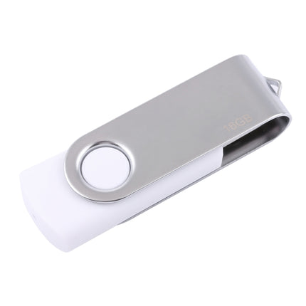 16GB Twister USB 2.0 Flash Disk(White)-garmade.com