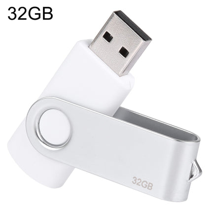 32GB Twister USB 2.0 Flash Disk(White)-garmade.com