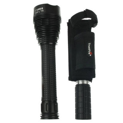 TrustFire TR-J18 LED Flashlight, 5 Mode, 7x Cree XM-L T6, Luminous Flux: 8000lm, Length: 24.5 / 30.5cm-garmade.com