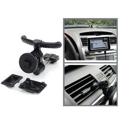 Universal GPS Car Air Vent Mount Holder(Black)-garmade.com