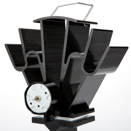 YL501 Eco-friendly Heat Powered Stove Fan for Wood / Gas / Pellet Stoves(Brown)-garmade.com
