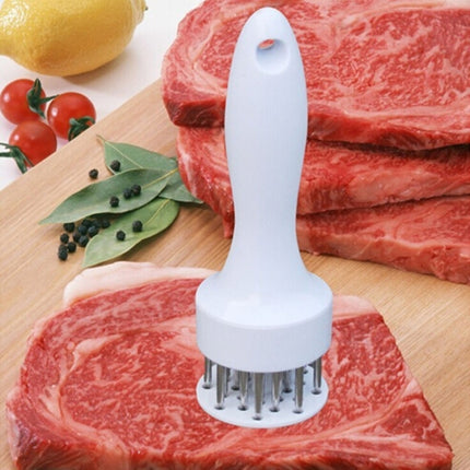 20 Needle Meat Tenderizer Stainless Steel Meat Hammer Needle Loose Meat Steak Tool, Random Color Delivery-garmade.com