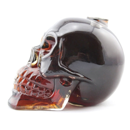 Crystal Glass Skull Bottle for Vodka & Whiskey & Beer Liqueur & Red Wine & Other Beverage, 1000ML-garmade.com