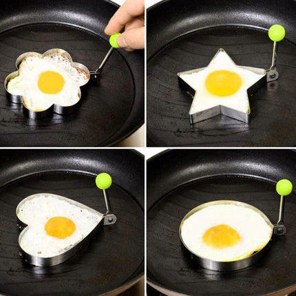 4 in 1 Stainless Steel Fried Egg Pancake Mold-garmade.com