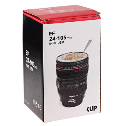 Mini Zoom EF 24-105mm f/4.0L USM Lens Coffee Thermos Cup Mug-garmade.com