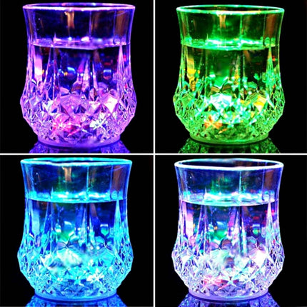 Creative Colorful LED Light Pineapple Inductive Rainbow Color Cup-garmade.com