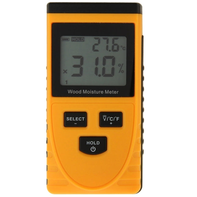 GM630 Digital Wood Moisture Meter with LCD(Orange)-garmade.com