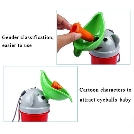 Portable Children Urinal / Car Urine Bottle for Girl-garmade.com